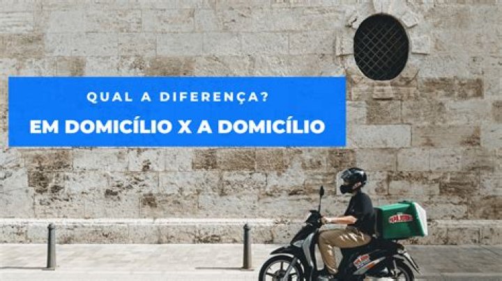 A Domicilio Ou Em Domicilio
