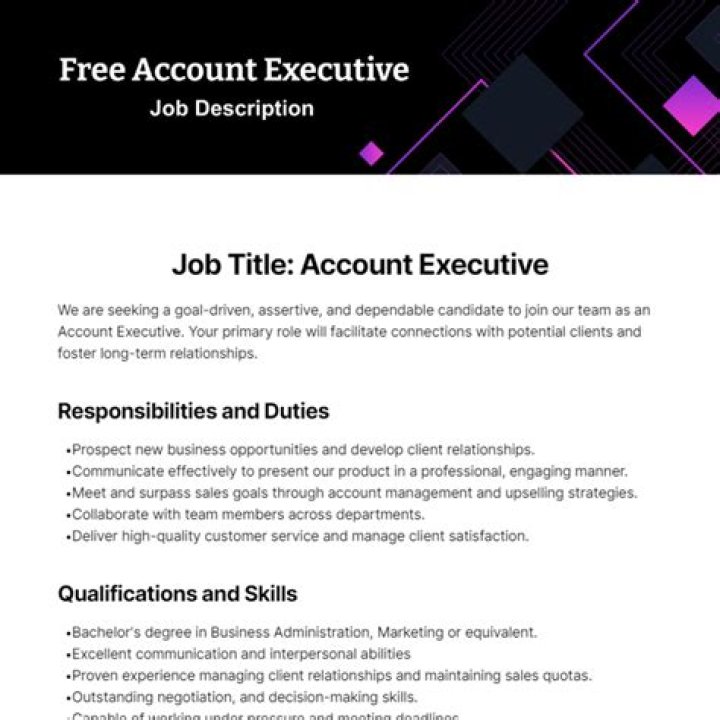 Account executive jobs - How To Discuss