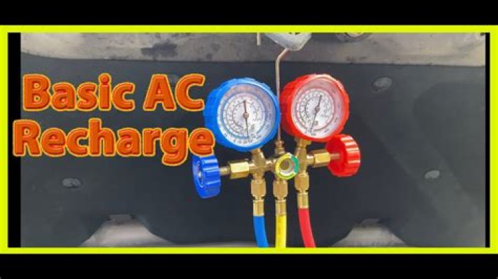 Air conditioning recharge - How To Discuss