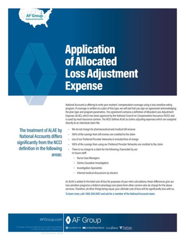 Allocated Loss Adjustment Expense (ALAE)