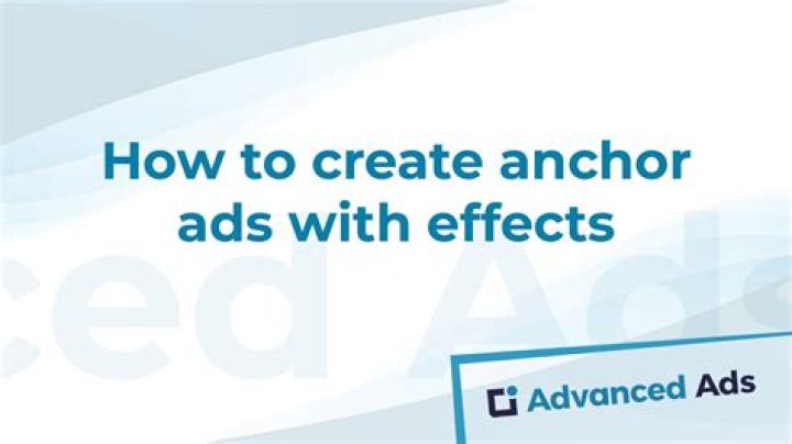 Anchor Ad - How To Discuss