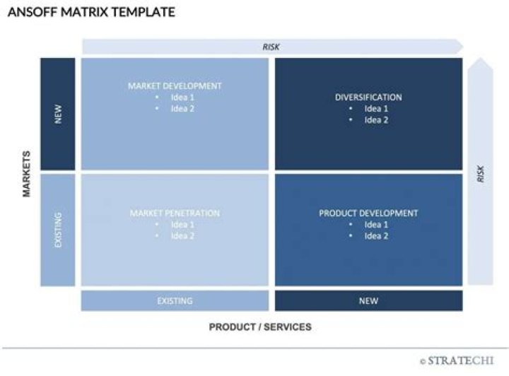 Ansoff matrix - How To Discuss