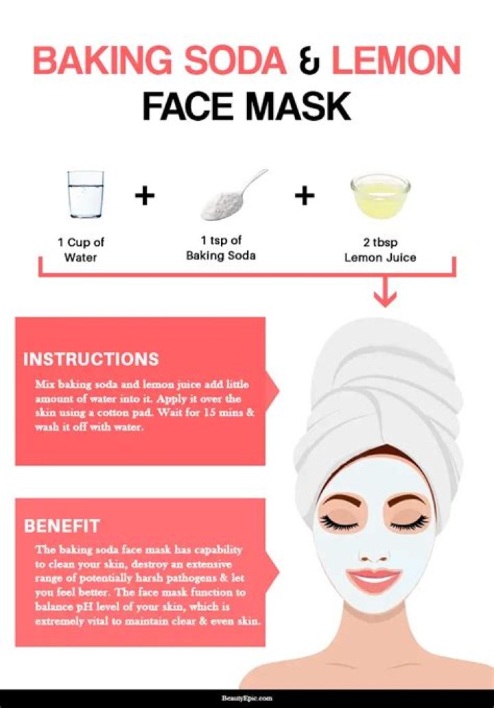 Baking soda face mask - How To Discuss