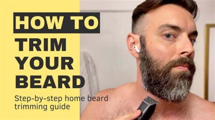 Beard trimming kit - How To Discuss