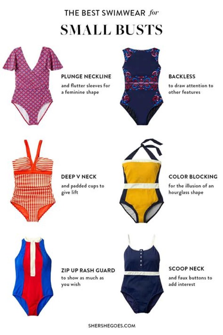 Best bathing suits for small chest