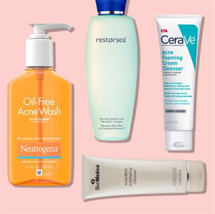 Best drugstore face wash for acne