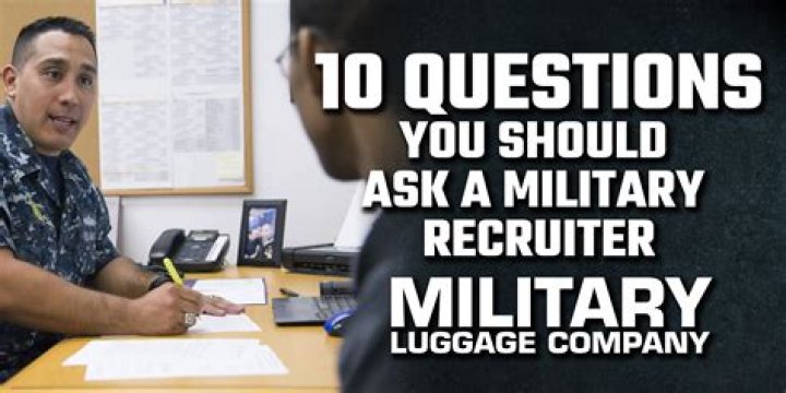 Best Questions To Ask A Military Recruiter
