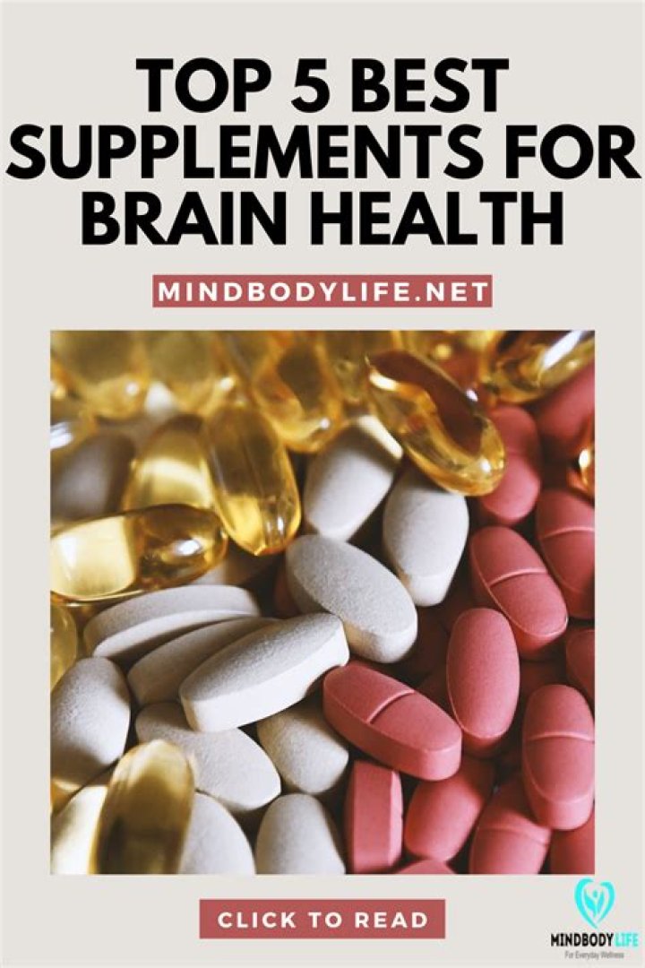 Best supplements for brain health