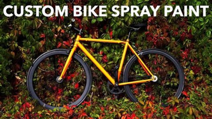 Bike spray paint - How To Discuss