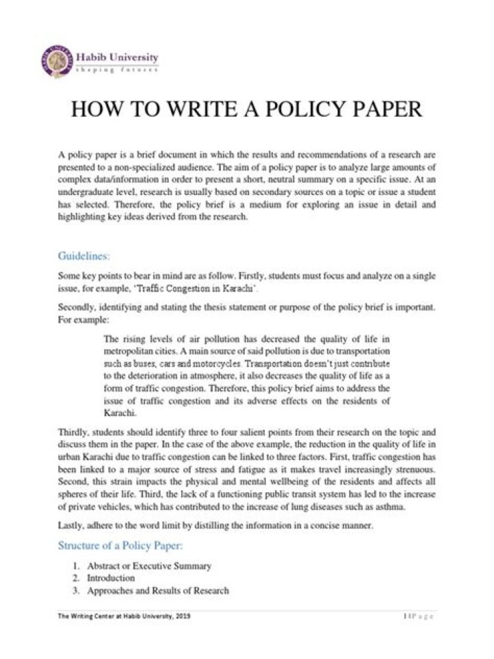 Blanket Policy - How To Discuss