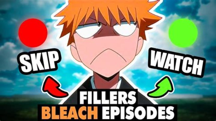 Bleach Filler Worth Watching - How To Discuss