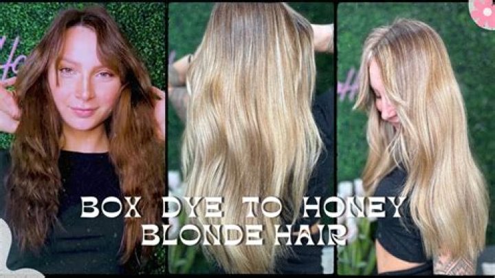 Blonde box dye - How To Discuss