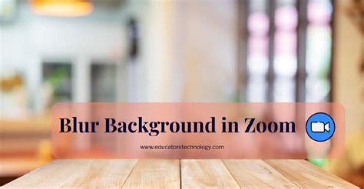 Blur background - How To Discuss