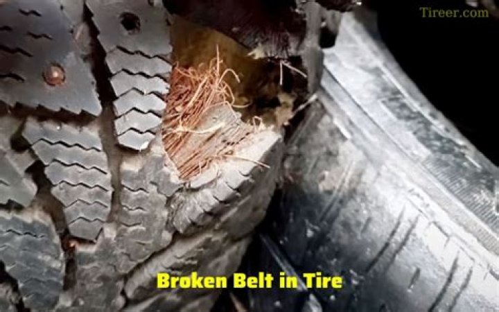 Broken Belt In Tire - How To Discuss