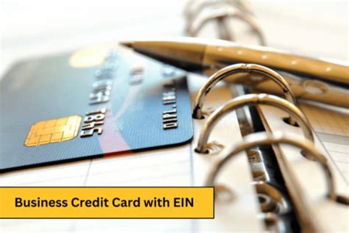 Business credit card with ein