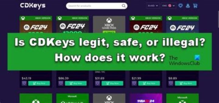 Cdkeys com legit - How To Discuss
