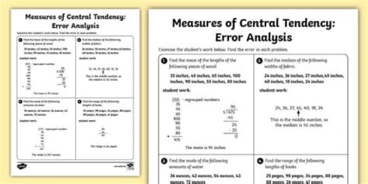 Central tendency error - How To Discuss