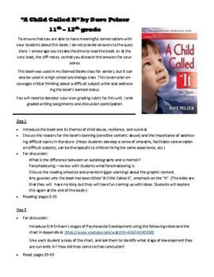 Child called it - How To Discuss