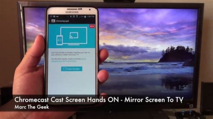 Chromecast screen mirroring - How To Discuss