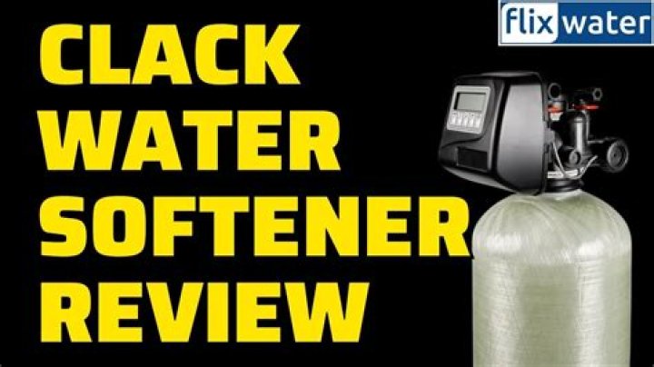 Clack Water Softener - How To Discuss