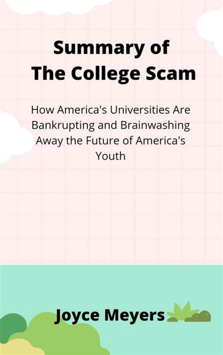 College scam - How To Discuss