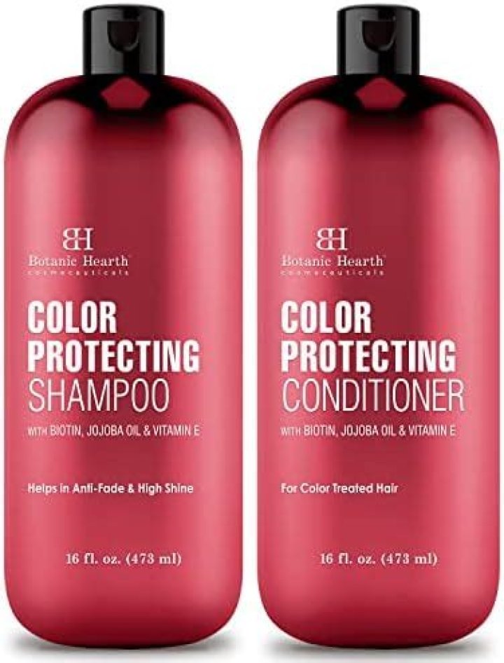 Color safe shampoo and conditioner