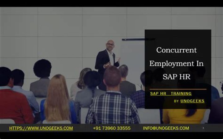 Concurrent employment - How To Discuss