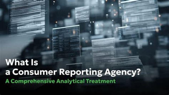 Consumer reporting agency - How To Discuss