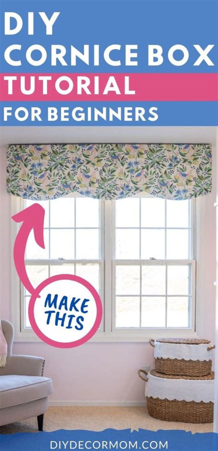 Cornice valance - How To Discuss