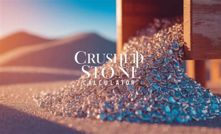 Crushed stone calculator - How To Discuss