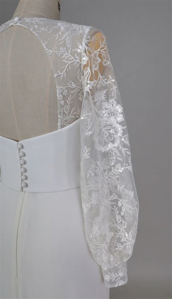 David's Bridal Sleeve Add Ons