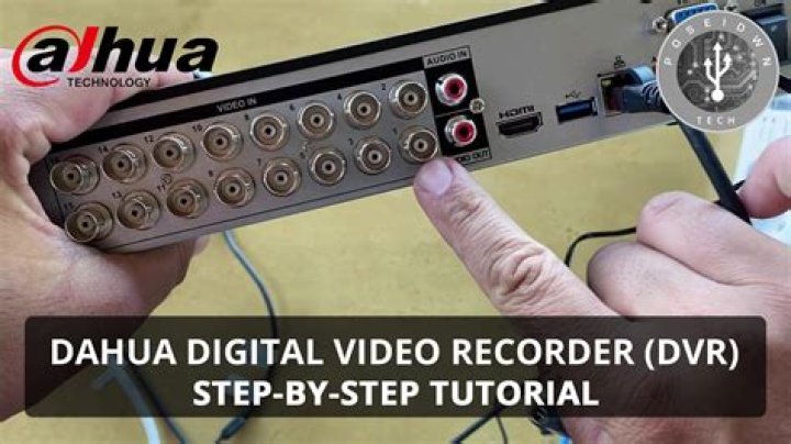 Digital video recorder (DVR) - How To Discuss