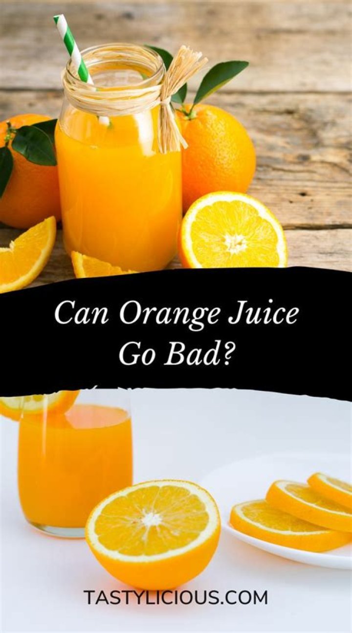 Does Orange Juice Go Bad