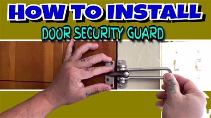 Door security guard - How To Discuss