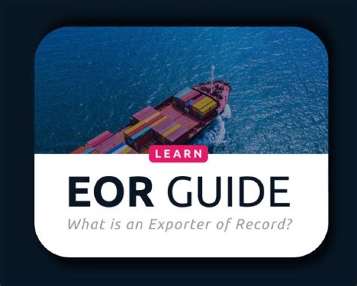 Exporter of record - How To Discuss