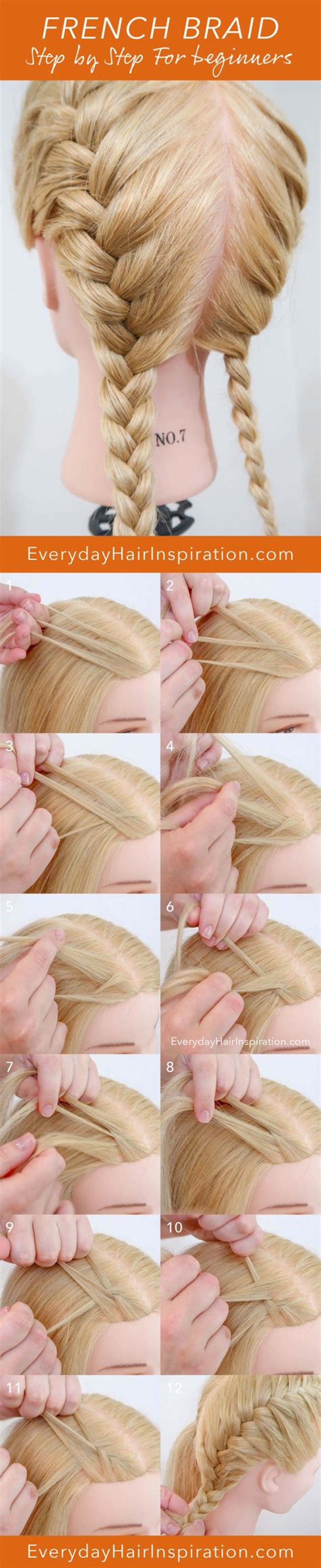 French Braid - How to French Braid
