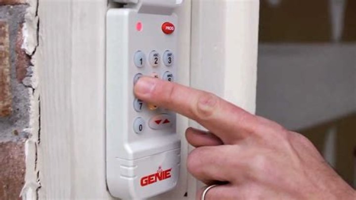 Genie Garage Door Keypad Reset