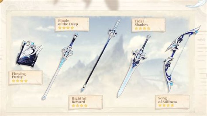 Genshin impact weapons - How To Discuss