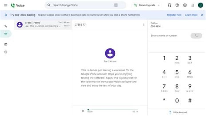 Google voice voicemail - How To Discuss