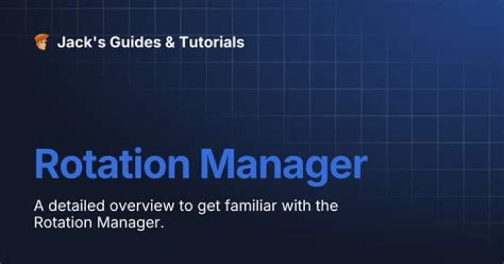 Group rotation manager - How To Discuss
