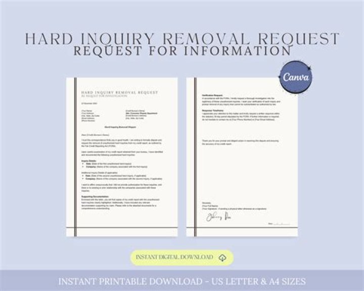 Hard inquiry removal - How To Discuss