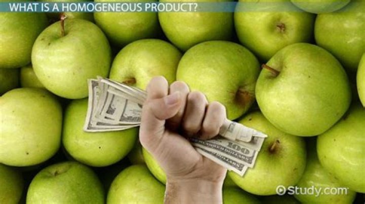 Homogeneous goods - How To Discuss