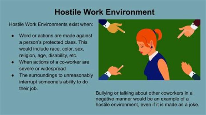 Hostile work atmosphere - How To Discuss