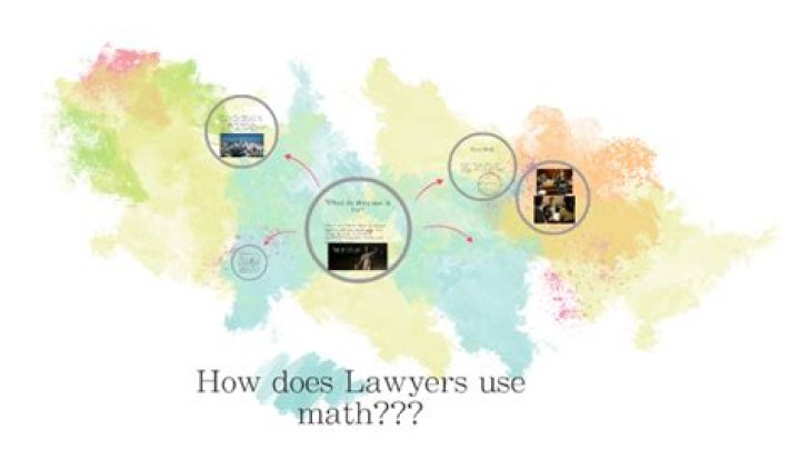 How Do Lawyers Use Math