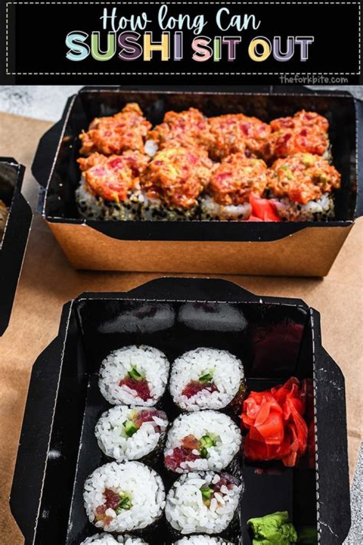 How Long Can Sushi Sit Out