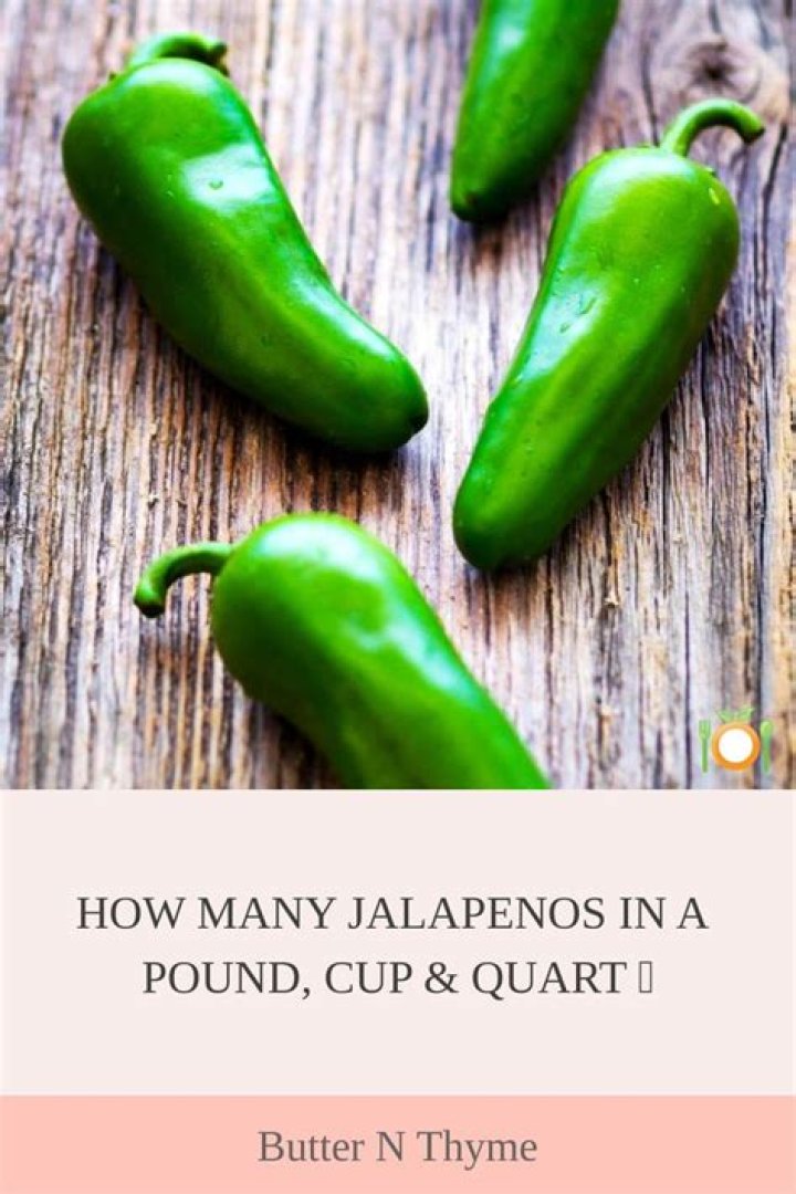 How Many Jalapenos In A Pound