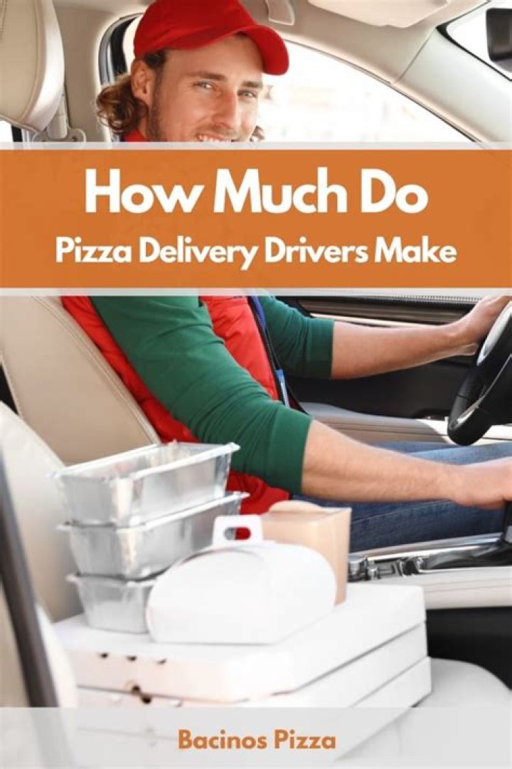 How much do pizza delivery drivers make