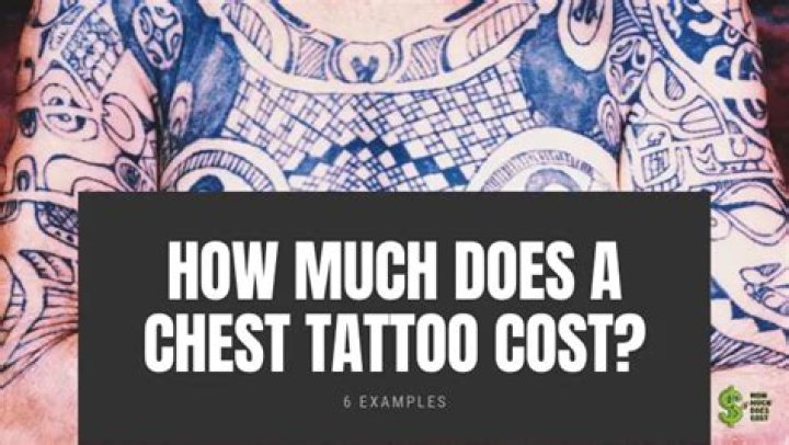 How Much Does A Chest Tattoo Cost