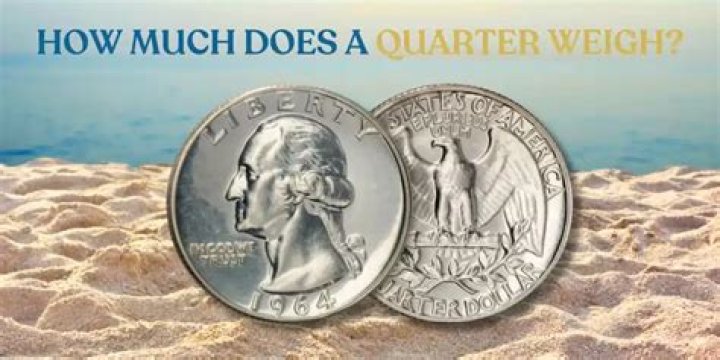 How Much Does A Quarter Weigh