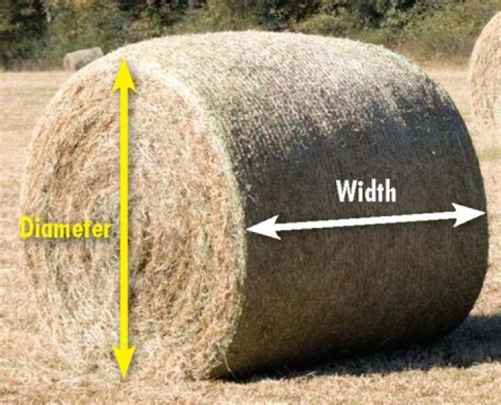 How Much Is A Round Bale Of Hay